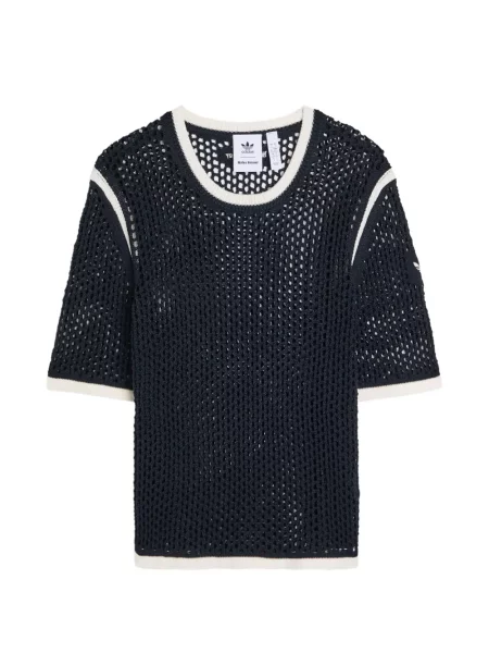 Scurt tricou Adidas tricotate tenis negru