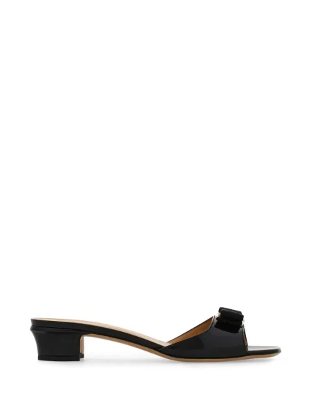 Sandale Ferragamo cu funde negru