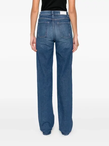 Blugi Icon Denim cu 5 buzunare albastru