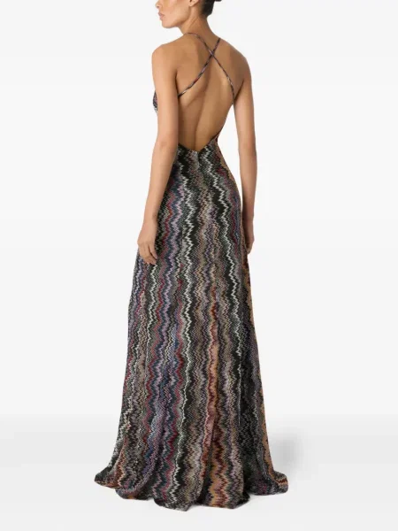 Rochie maxi Missoni de costum albastru