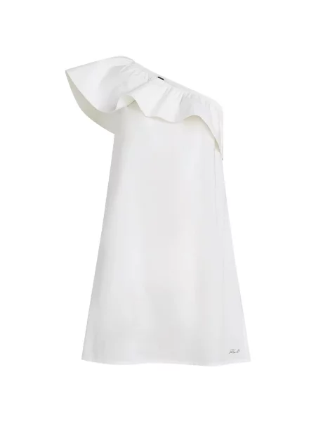 Karl Lagerfeld Rochie de plaja fildeş