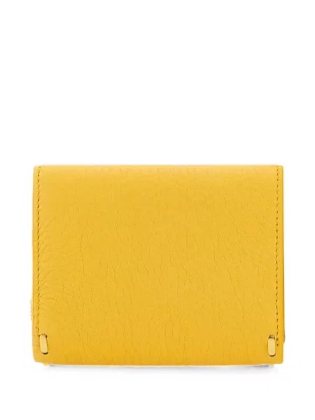 Portofel Fendi din piele galben