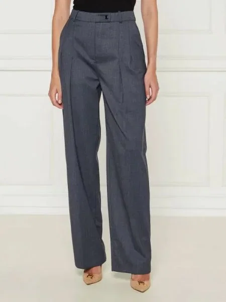 Elisabetta Franchi Pantaloni cu adaos de lână