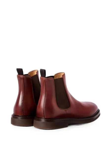 Ceruit botine chelsea Brunello Cucinelli maro