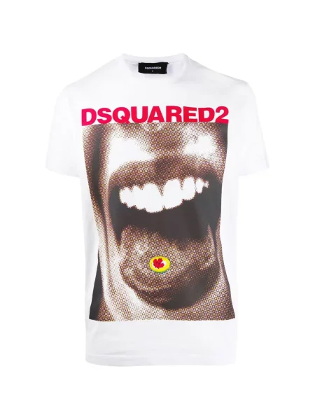 Tričko Dsquared2 biela