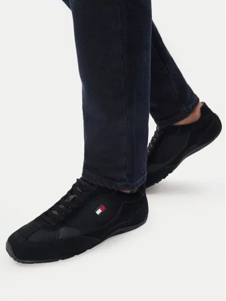Tommy Jeans Laisvalaikio batai juoda