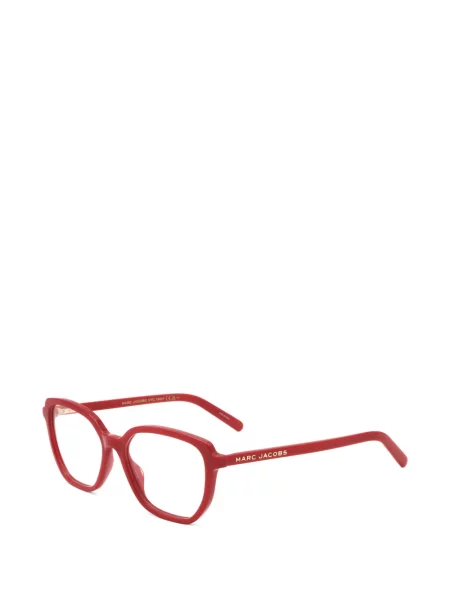 Ochelari de soare Marc Jacobs Eyewear cu imprimeu geometric roșu