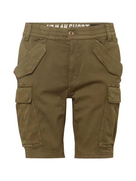 Alpha Industries pantaloni scurti Airman barbati verde