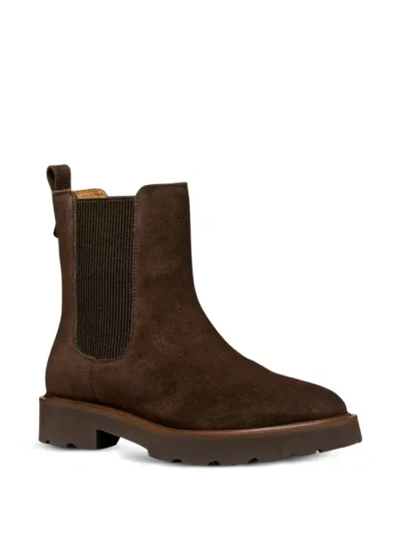 Botine chelsea Geox maro
