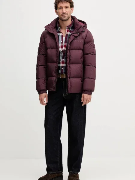 Tommy Hilfiger Geacă de puf | regular fit bordo