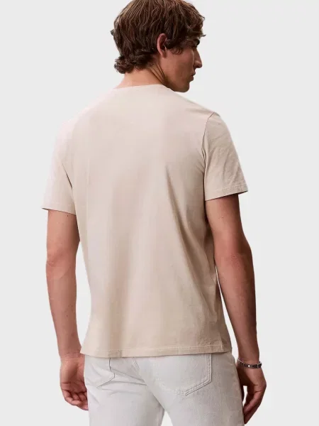 Футболка Calvin Klein Jeans бежевая