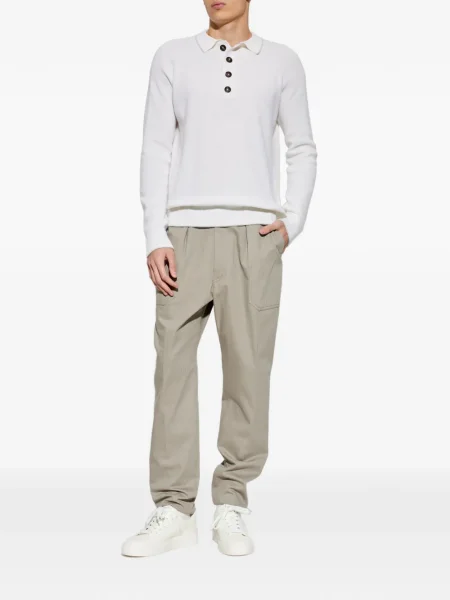 Pantaloni chino Eleventy plisate