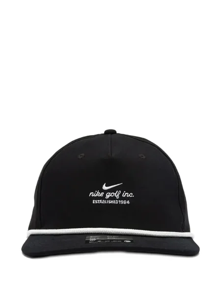 Șapcă Nike tricotate cu imagine cu decolteu rotund albastru