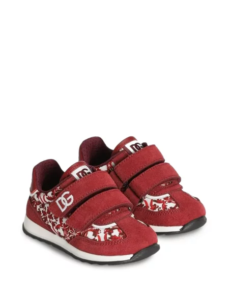 Sneakersy dziecięce Dolce And Gabbana czerwone