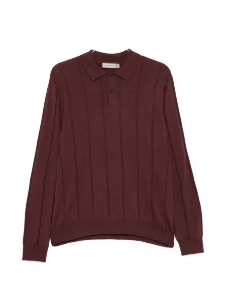 Tricou polo Canali roșu
