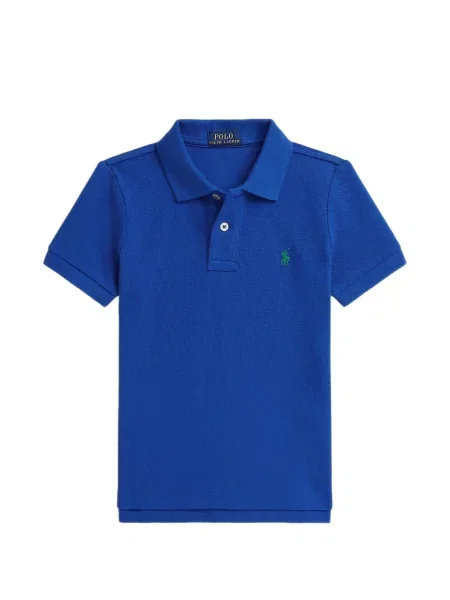 Koszulka polo dziecięca Polo Ralph Lauren niebieska