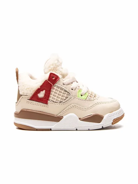 Sneakersy dziecięce Jordan 4 Retro białe