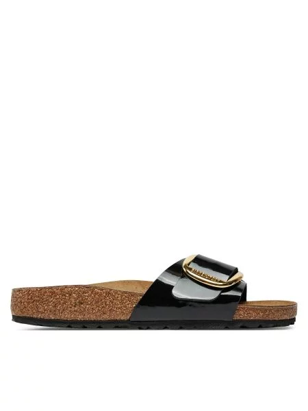 Natikači Birkenstock Madrid Big Buckle Bf črna