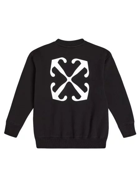 Φούτερ Off-white λευκό