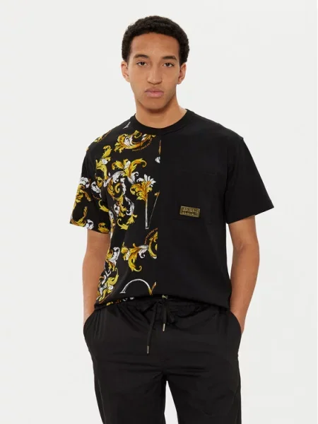 Футболка Versace Jeans Couture черная