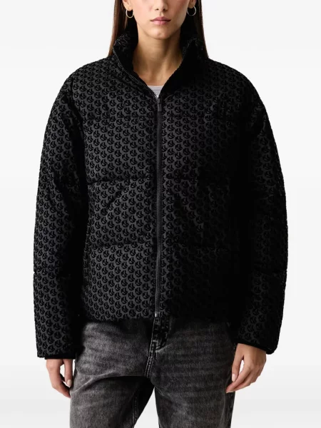 Kurtka jeansowa Karl Lagerfeld Jeans czarna