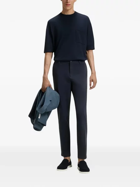 Pantaloni Boss albastru