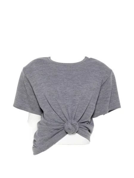 Scurt tricou Magda Butrym gri