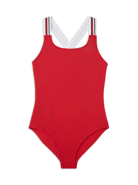 Tommy Hilfiger Бански костюм червен