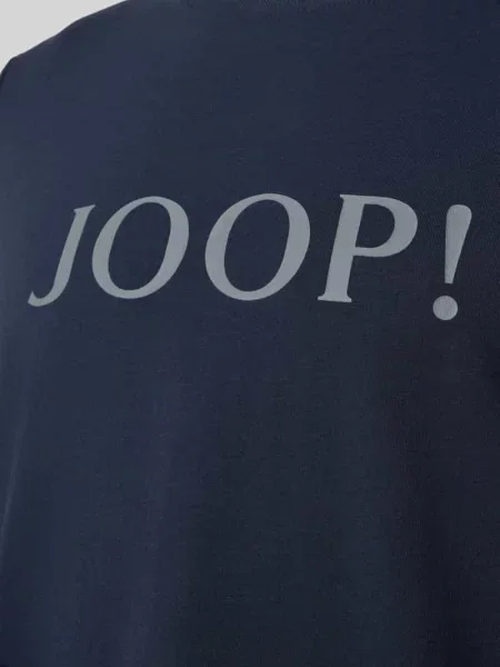 Koszulka Joop! Collection z długim rękawem z okrągłym dekoltem z autografem