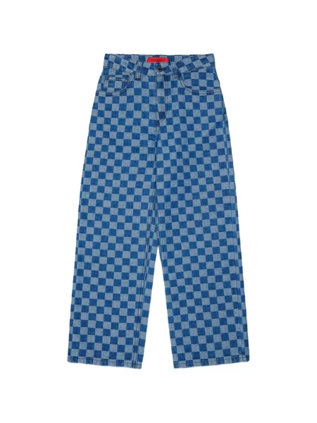 Jeansy dziecięce Max&co. niebieskie