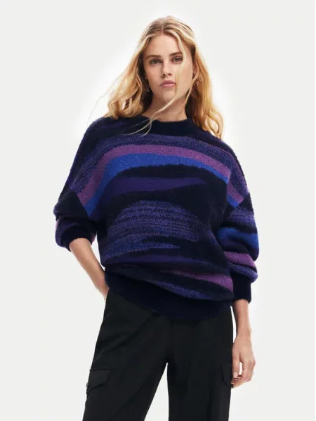 Desigual Светр Bristol фіолетовий