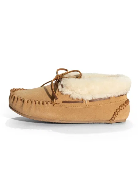 Minnetonka Mocasini Chrissy cappuccino maro