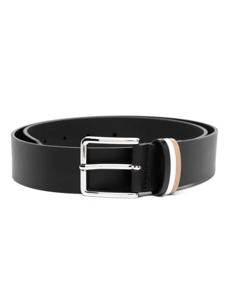 Curea Boss din piele negru