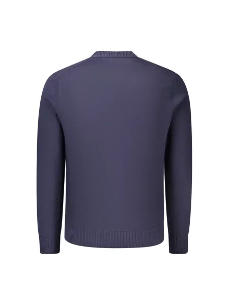 Sweter Boss wełniany niebieski
