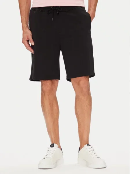 Αθλητικό σορτς Gant μαύρο