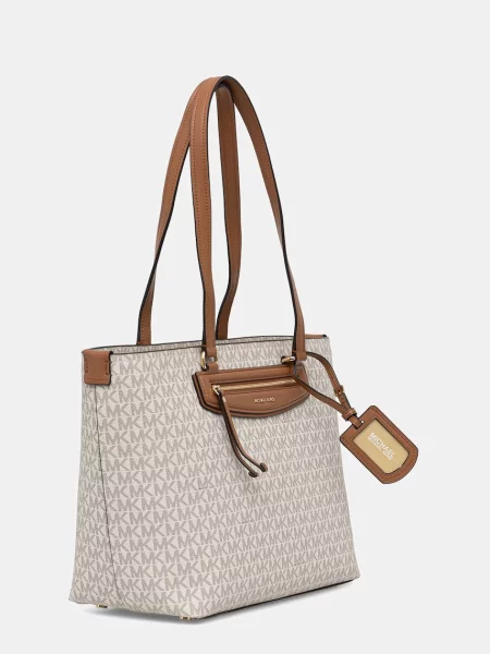 Кожаная сумка шоппер Michael Michael Kors