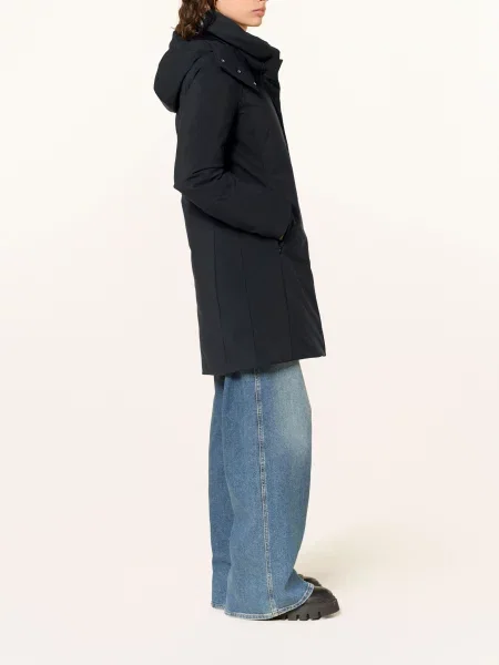 Save The Duck Parka Lolita S Odnímatelnou Kapucí černá