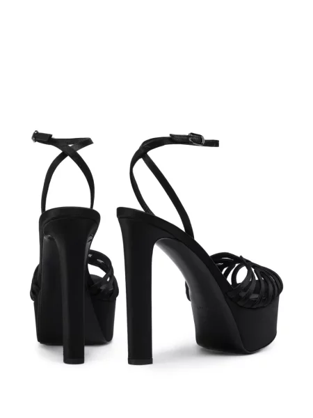 Sandale Le Silla cu platformă negru