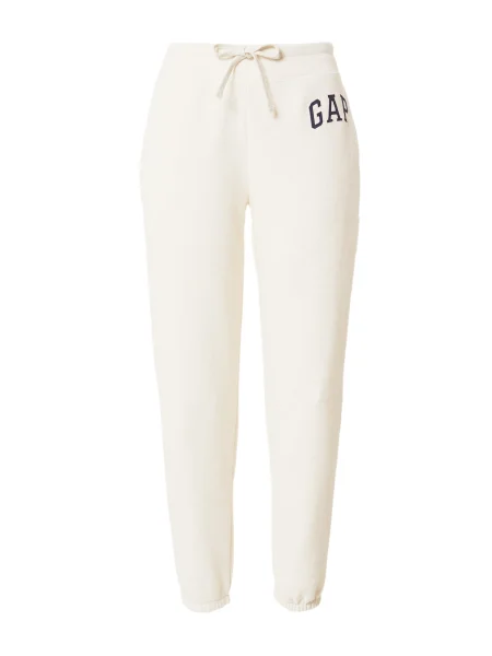 GAP Pantaloni HERITAGE crem / bleumarin alb
