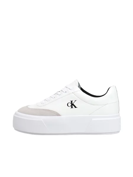 Calvin Klein Nízke tenisky čierna ako vlna biela