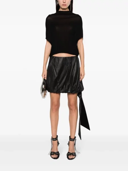 Drapiruotas palaidinė be rankovių Rick Owens