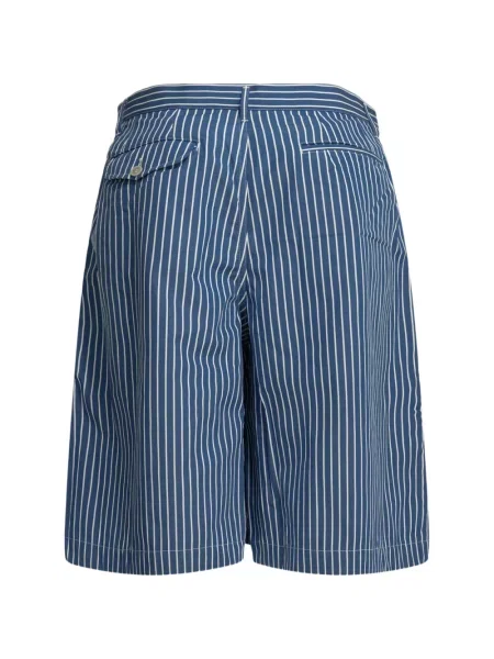 Ριγέ σορτς Comme Des Garçons μπλε