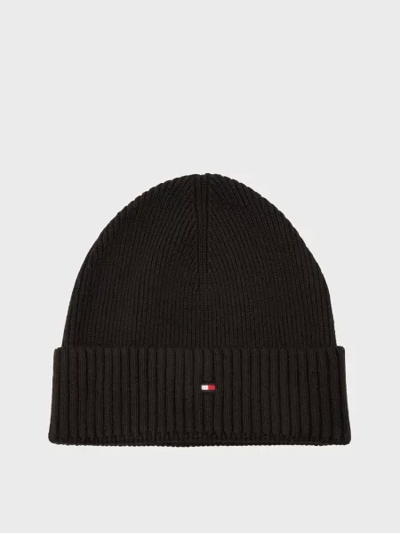 Шапка Tommy Hilfiger чорна