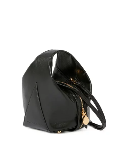 Geantă shopper Stella Mccartney cu cataramă negru
