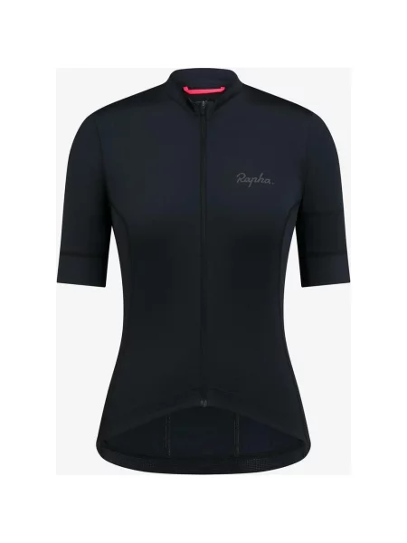 Koszulka rowerowa Rapha Road krótki rękaw M czarna