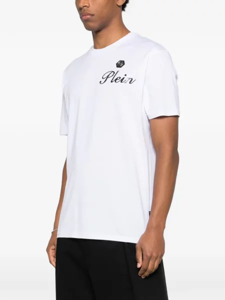 Tricou Philipp Plein alb