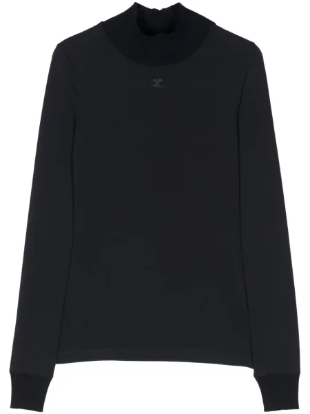 Top Courreges plasă albastru