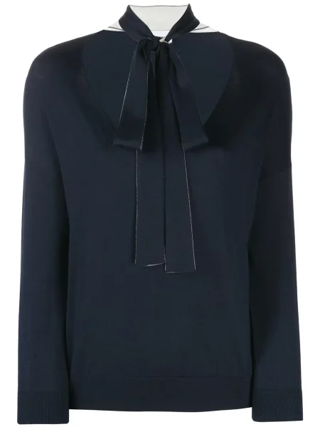 Pulover Red Valentino cu funde roșu