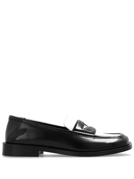 Pantofi loafer The Attico din piele alb