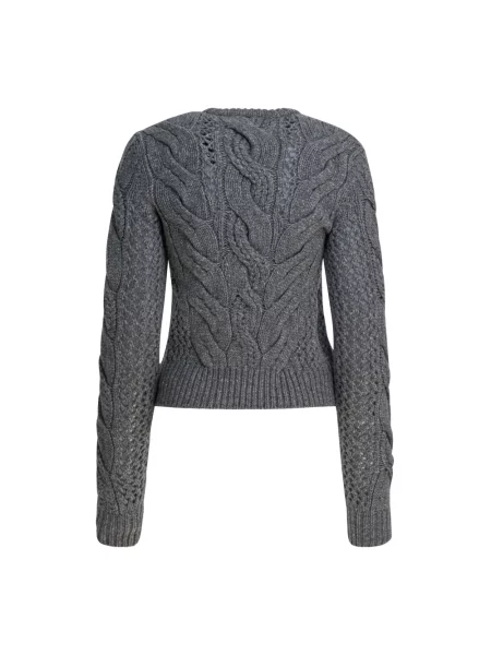 Sweter Sportmax wełniany szary